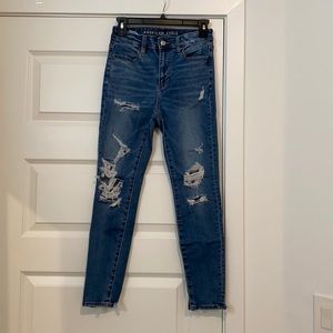 American Eagle Super High Rise Jegging